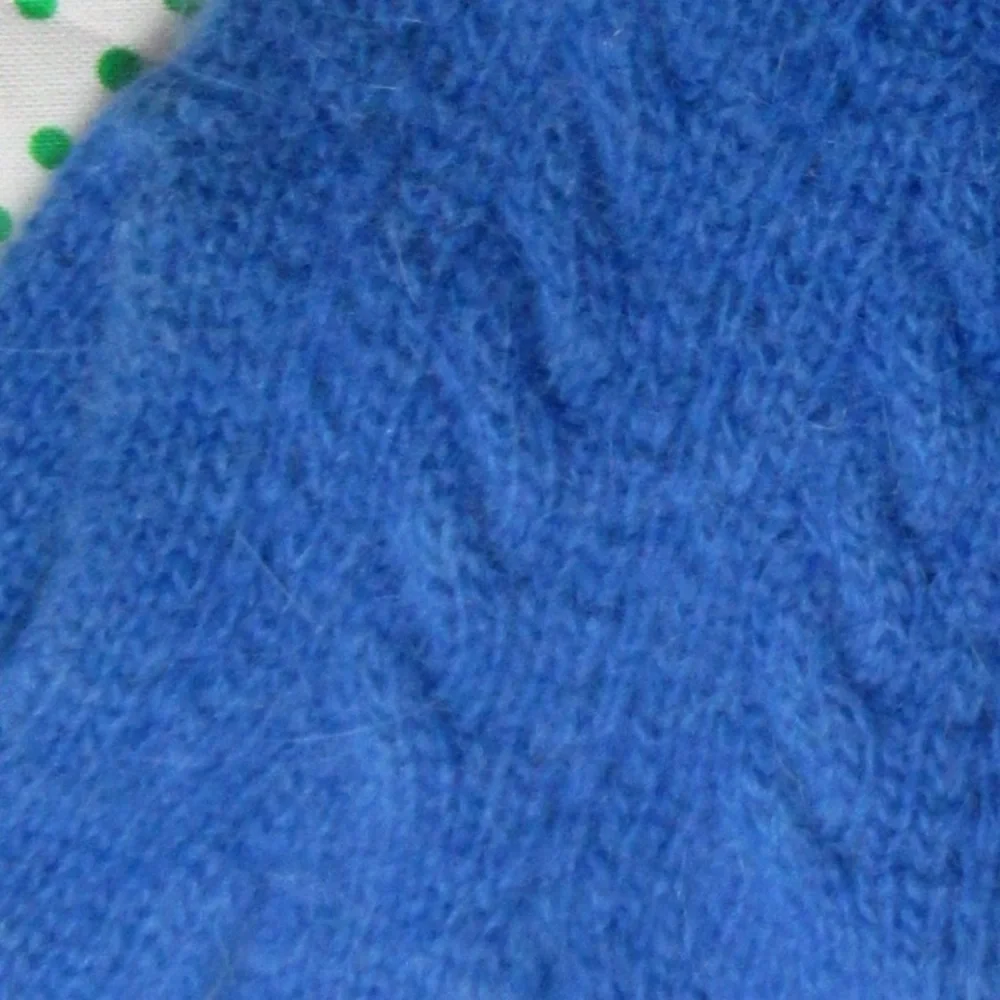 VINTAGE 90s 70% lambswool 20% angora winter gloves